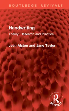 Alston / Taylor dec'd | Handwriting | Buch | 978-1-032-90286-9 | www.sack.de