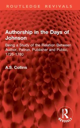 Collins |  Authorship in the Days of Johnson | Buch |  Sack Fachmedien