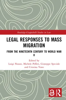 Nuzzo / Pifferi / Speciale |  Legal Responses to Mass Migration | Buch |  Sack Fachmedien