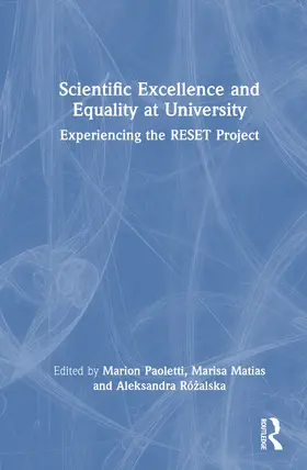 Paoletti / Matias / Ró¿alska |  Scientific Excellence and Equality at University | Buch |  Sack Fachmedien