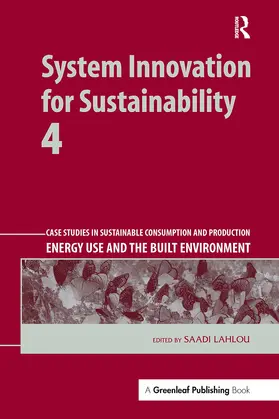 Lahlou |  System Innovation for Sustainability 4 | Buch |  Sack Fachmedien