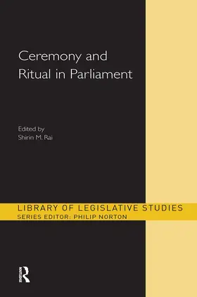Rai |  Ceremony and Ritual in Parliament | Buch |  Sack Fachmedien