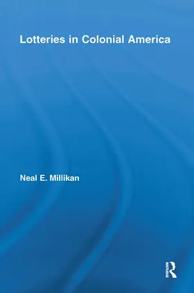 Millikan |  Lotteries in Colonial America | Buch |  Sack Fachmedien