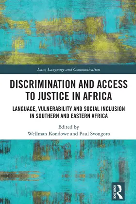 Kondowe / Svongoro |  Discrimination and Access to Justice in Africa | Buch |  Sack Fachmedien