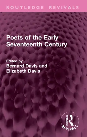 Davis |  Poets of the Early Seventeenth Century | Buch |  Sack Fachmedien