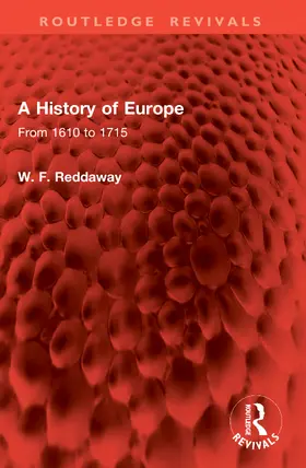 Reddaway |  A History of Europe | Buch |  Sack Fachmedien