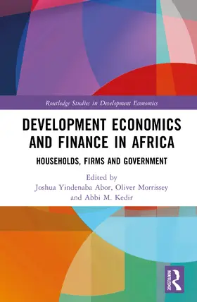 Abor / Morrissey / Kedir |  Development Economics and Finance in Africa | Buch |  Sack Fachmedien