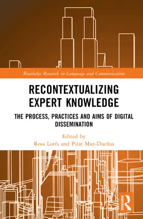 Mur-Duenas / Lorés / Lores |  Recontextualizing Expert Knowledge | Buch |  Sack Fachmedien