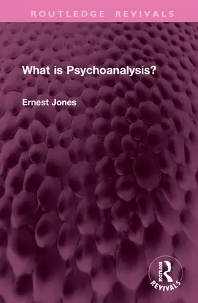 Jones | What is Psychoanalysis? | Buch | 978-1-032-98413-1 | www.sack.de