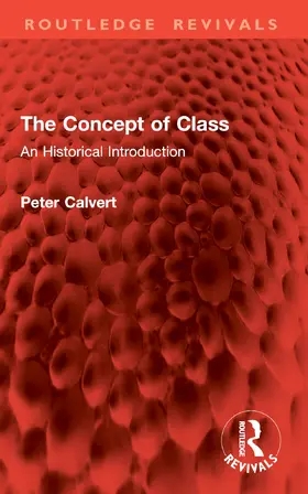 Calvert |  The Concept of Class | Buch |  Sack Fachmedien