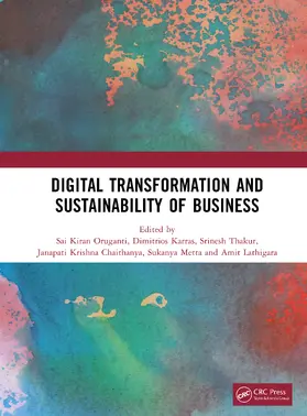 Lathigara / Oruganti / Karras |  Digital Transformation and Sustainability of Business | Buch |  Sack Fachmedien