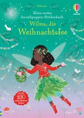 Watt |  Mein erstes Anziehpuppen-Stickerbuch: Wilma, die Weihnachtsfee | Buch |  Sack Fachmedien