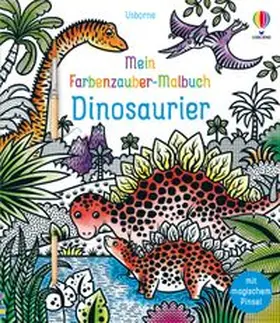 Bowman |  Mein Farbenzauber-Malbuch: Dinosaurier | Buch |  Sack Fachmedien