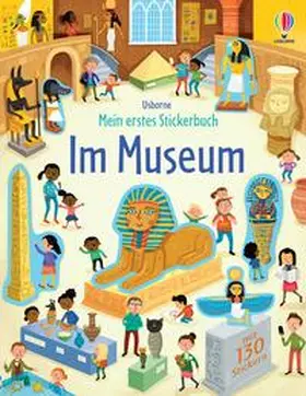 Bathie |  Mein erstes Stickerbuch: Im Museum | Buch |  Sack Fachmedien