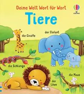 Brooks |  Deine Welt Wort für Wort: Tiere | Buch |  Sack Fachmedien