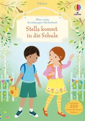 Watt |  Mein erstes Anziehpuppen-Stickerbuch: Stella kommt in die Schule | Buch |  Sack Fachmedien