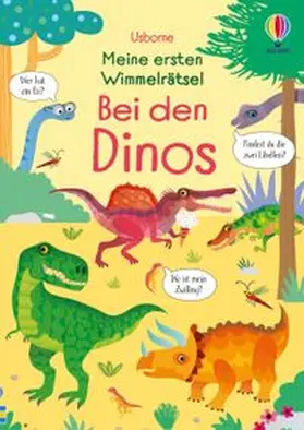 Robson |  Meine ersten Wimmelrätsel: Bei den Dinos | Buch |  Sack Fachmedien
