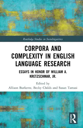 Burkette / Childs / Tamasi |  Corpora and Complexity in English Language Research | Buch |  Sack Fachmedien
