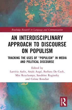 Aulit / Augé / De Cock |  An Interdisciplinary Approach to Discourse on Populism | Buch |  Sack Fachmedien