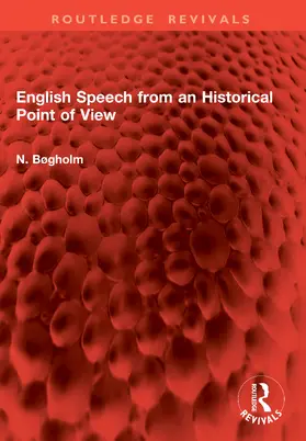 Bøgholm | English Speech from an Historical Point of View | Buch | 978-1-041-00707-4 | www.sack.de