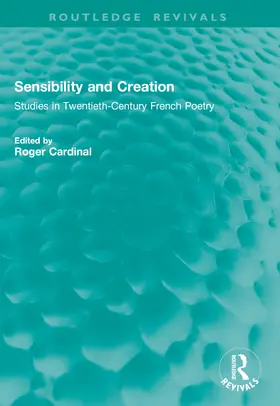 Cardinal |  Sensibility and Creation | Buch |  Sack Fachmedien