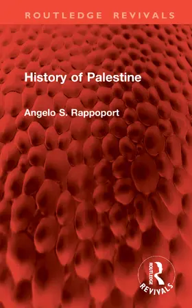 Rappoport | History of Palestine | Buch | 978-1-041-02097-4 | www.sack.de