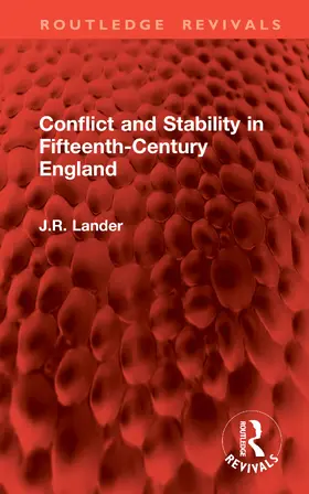 Lander | Conflict and Stability in Fifteenth-Century England | Buch | 978-1-041-02132-2 | www.sack.de