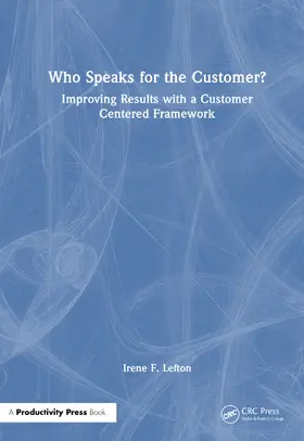 Lefton |  Who Speaks for the Customer? | Buch |  Sack Fachmedien