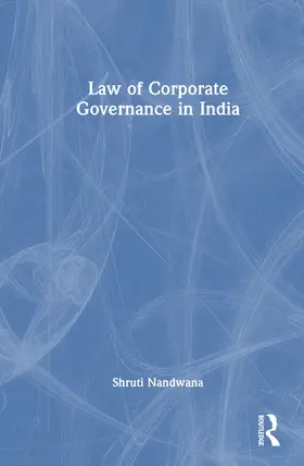 Nandwana |  Law of Corporate Governance in India | Buch |  Sack Fachmedien