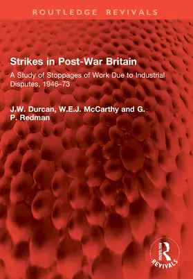Durcan / McCarthy / Redman | Strikes in Post-War Britain | Buch | 978-1-041-06392-6 | www.sack.de