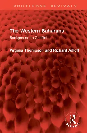 Thompson / Adloff |  The Western Saharans | Buch |  Sack Fachmedien