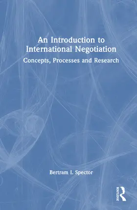Spector |  An Introduction to International Negotiation | Buch |  Sack Fachmedien