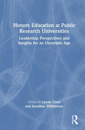 Coon / Williamson |  Honors Education at Public Research Universities | Buch |  Sack Fachmedien
