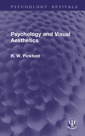 Pickford |  Psychology and Visual Aesthetics | Buch |  Sack Fachmedien
