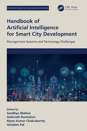 Makkar / Ravindran / Chakrabortty |  Handbook of Artificial Intelligence for Smart City Development | Buch |  Sack Fachmedien