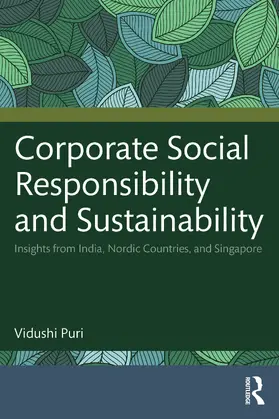 Puri |  Corporate Social Responsibility and Sustainability | Buch |  Sack Fachmedien