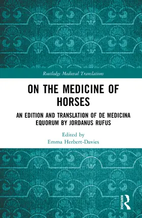 Herbert-Davies |  On the Medicine of Horses | Buch |  Sack Fachmedien