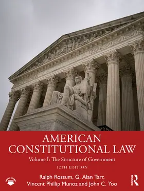 Rossum / Tarr / Munoz |  American Constitutional Law | Buch |  Sack Fachmedien