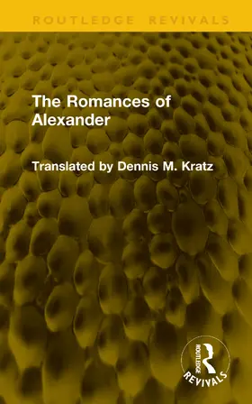  The Romances of Alexander | Buch |  Sack Fachmedien