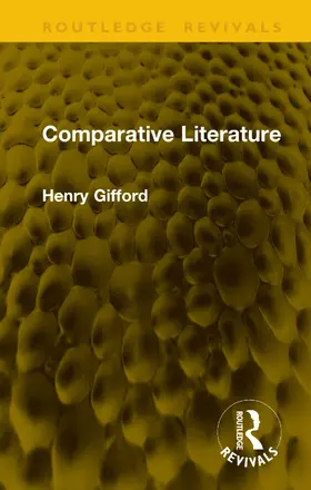 Gifford |  Comparative Literature | Buch |  Sack Fachmedien