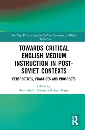 Abdul Manan / Hajar |  Towards Critical English Medium Instruction in Post-Soviet Contexts | Buch |  Sack Fachmedien