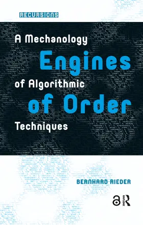 Rieder |  Engines of Order | Buch |  Sack Fachmedien