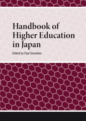 Snowden |  Handbook of Higher Education in Japan | Buch |  Sack Fachmedien