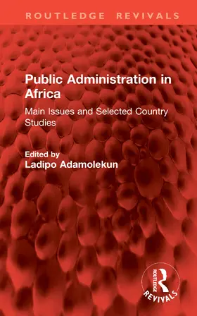 Adamolekun |  Public Administration in Africa | Buch |  Sack Fachmedien