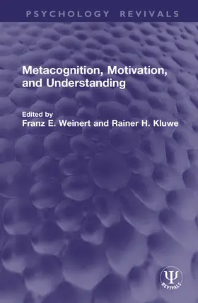 Weinert / Kluwe |  Metacognition, Motivation, and Understanding | Buch |  Sack Fachmedien