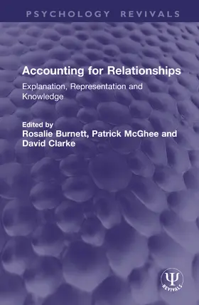 Burnett / McGhee / Clarke |  Accounting for Relationships | Buch |  Sack Fachmedien