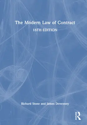 Devenney / Stone |  The Modern Law of Contract | Buch |  Sack Fachmedien