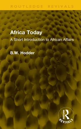 Hodder |  Africa Today | Buch |  Sack Fachmedien