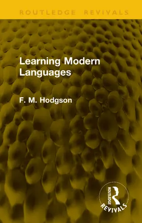 Hodgson |  Learning Modern Languages | Buch |  Sack Fachmedien