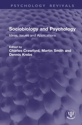 Crawford / Smith / Krebs |  Sociobiology and Psychology | Buch |  Sack Fachmedien